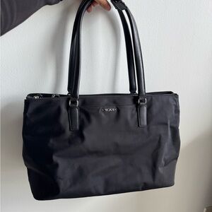 Tumi Black Shoulder Bag